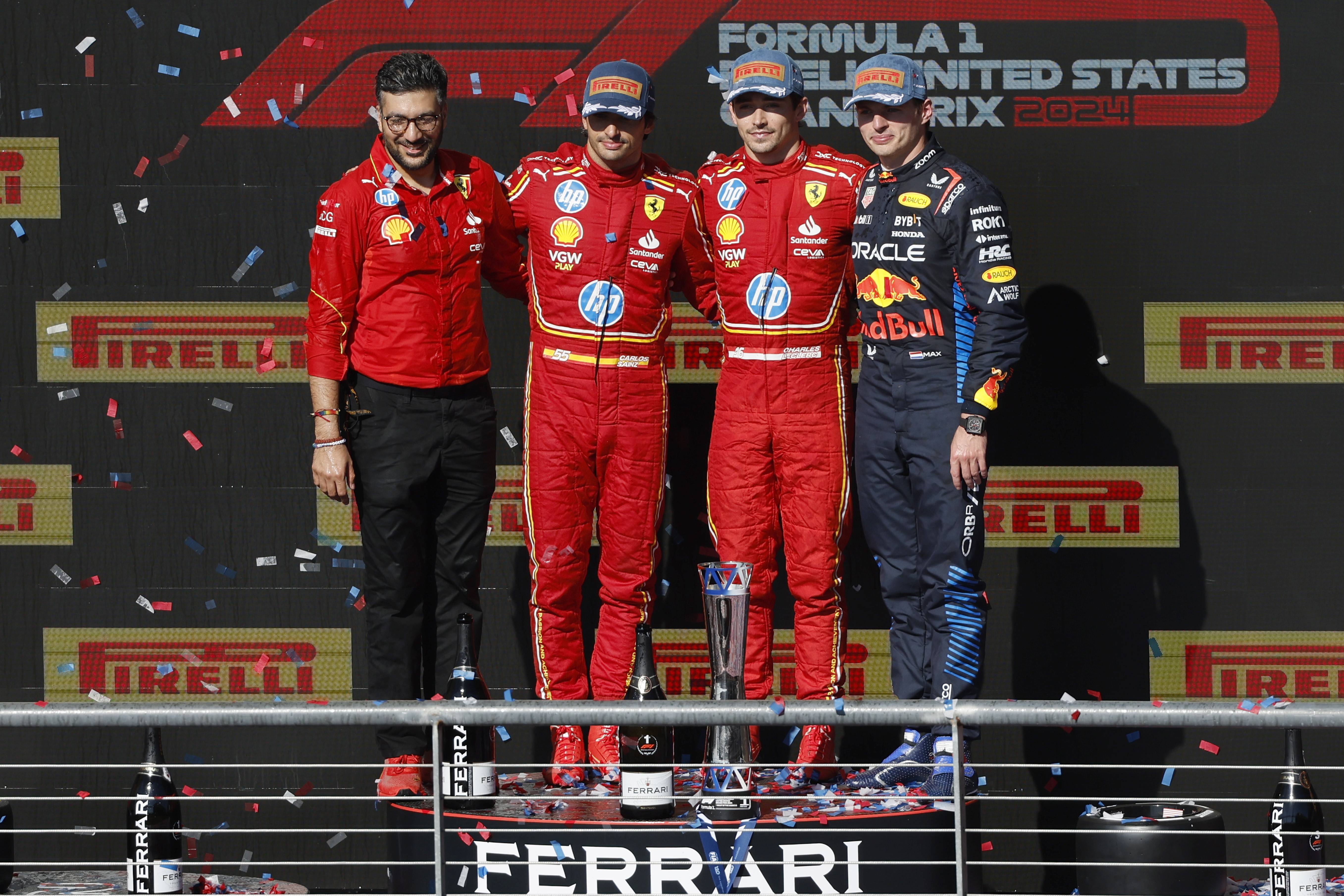 阿斯顿马丁力克法拉利，汉密尔顿带队取胜