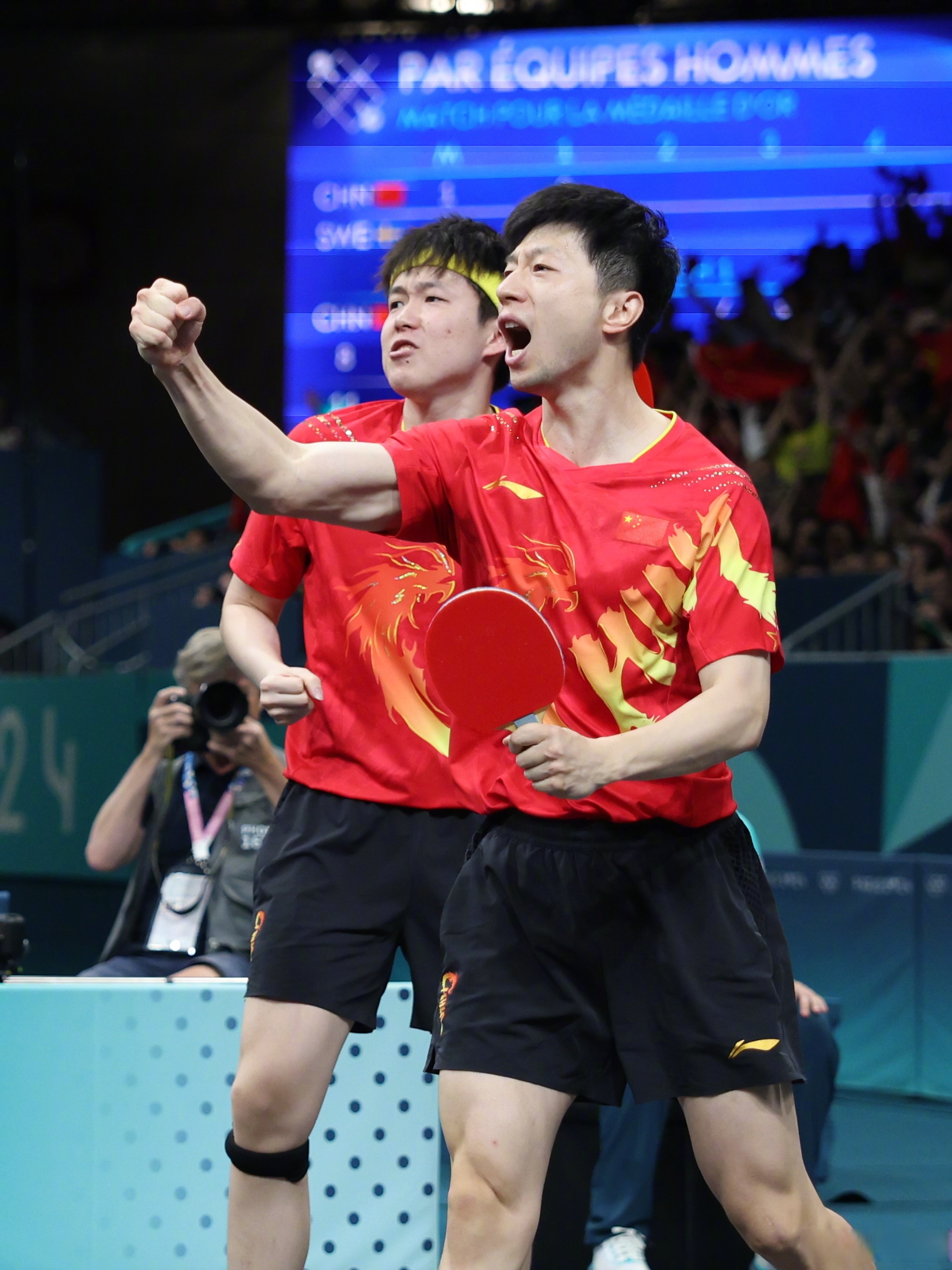 德国队力克中国队，马龙状态火热